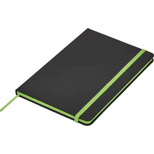 Altitude Sigma A5 Hard Cover Notebook Lime Green
